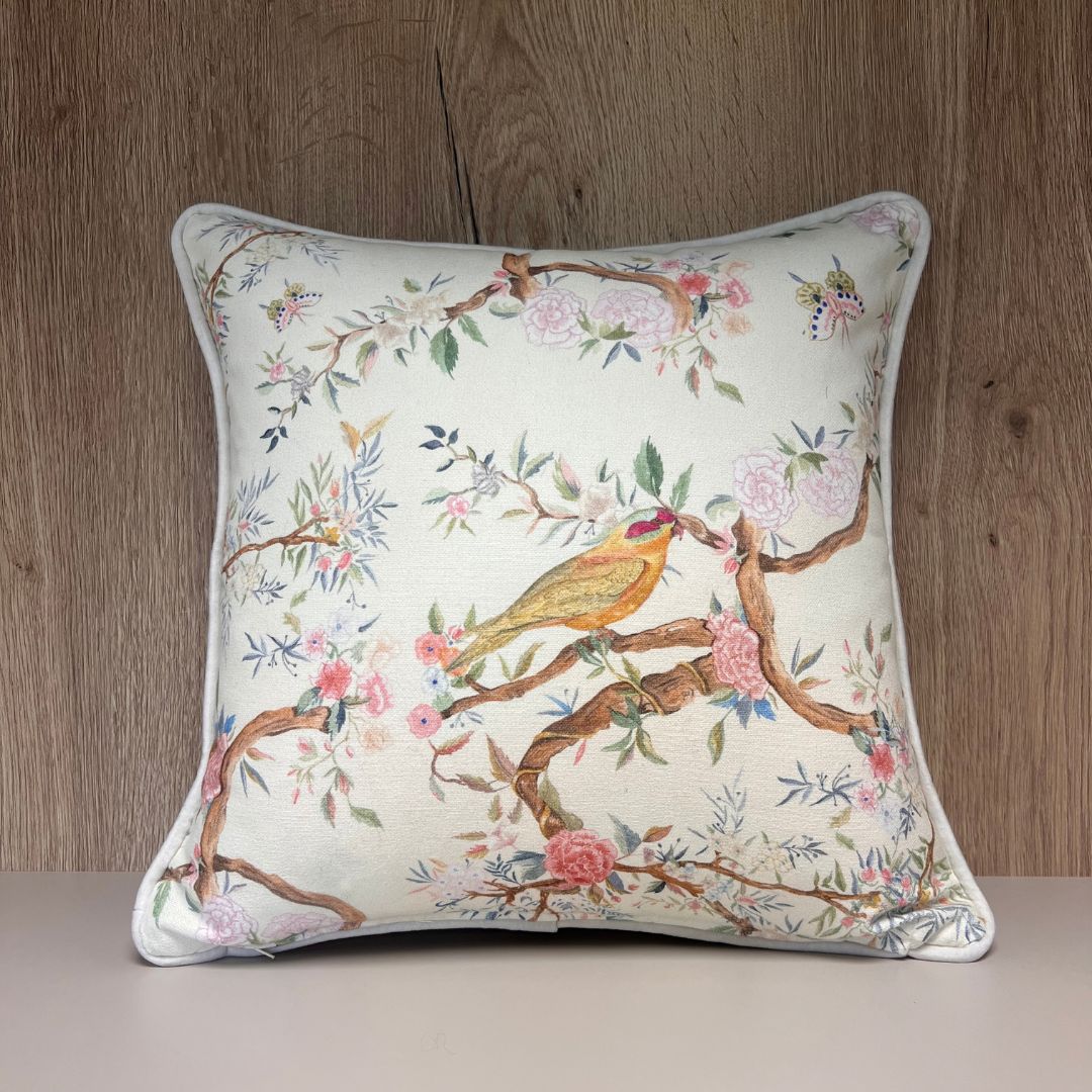 coussin Bird face